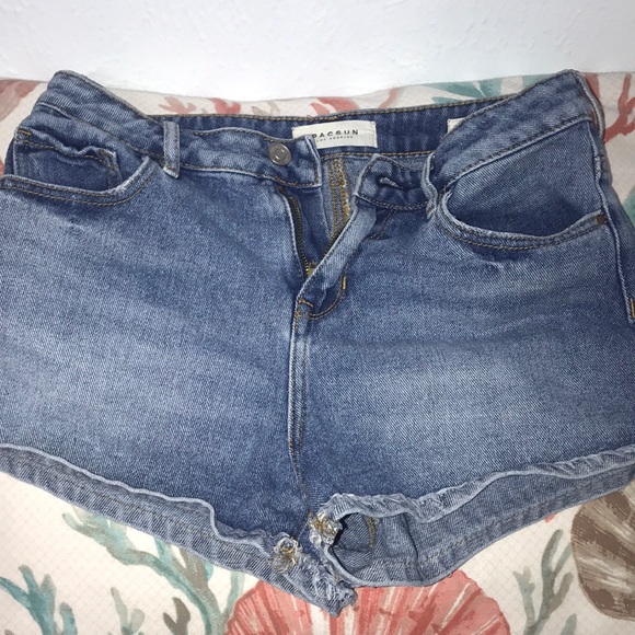 PacSun Pants - Pac Sun High Rise Blue Jean Shorts Size 25
